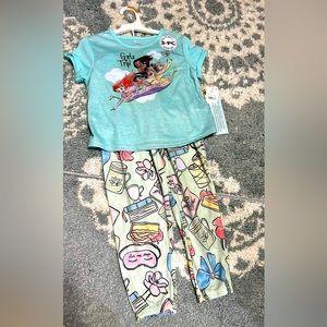 Disney Princess 3 piece Pajama set
